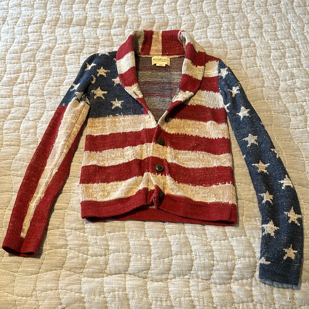 Ralph Lauren Red, White, and Blue Star-Striped Jacket